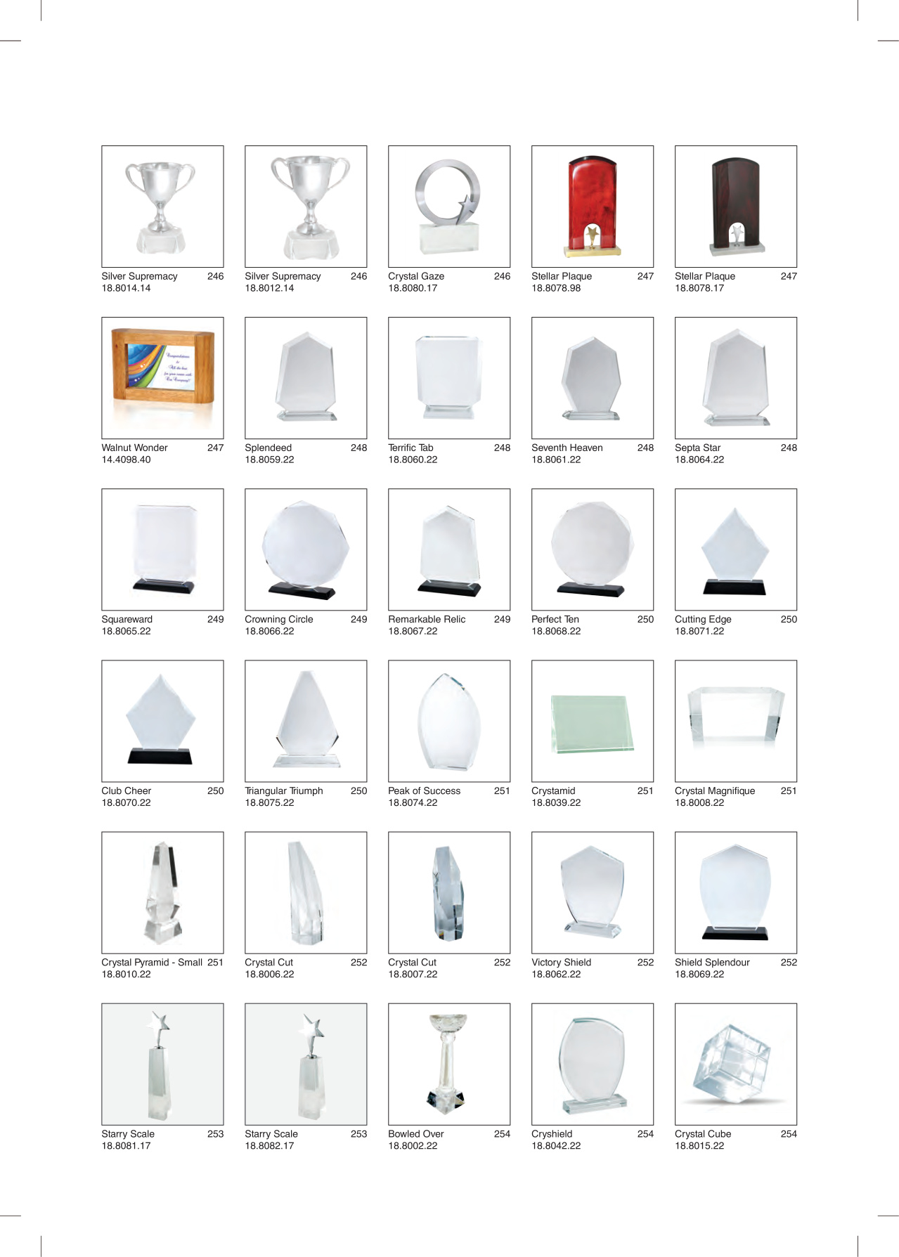 Natchman Glassware Collection